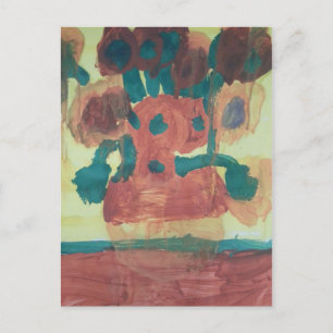 Cartão Postal Galeria Smeraldo "Interpretação do girassol"