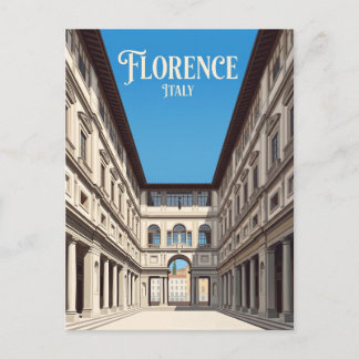 Cartão Postal Galeria Uffizi Itália