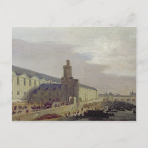 Cartão Postal Galerie du Louvre e Porte Neuve, c.1640