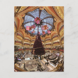 Cartão Postal Galerie Lafayette Haussmann Dome