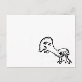 Cartão Postal Galinha