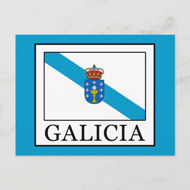 Cartão Postal Galiza (Frente)