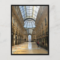 Galleria Vittorio Emanuele arcade - Milão, Itália