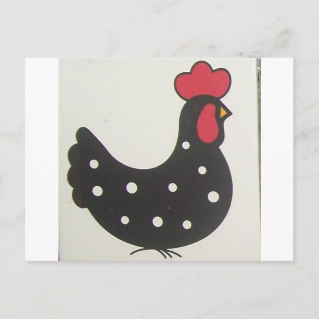 Cartão Postal Galo (Frente)