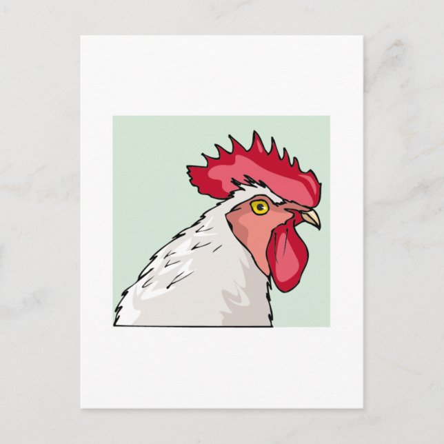Cartão Postal Galo (Frente)