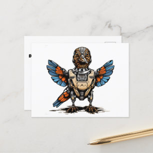 Cartão Postal Galo americano