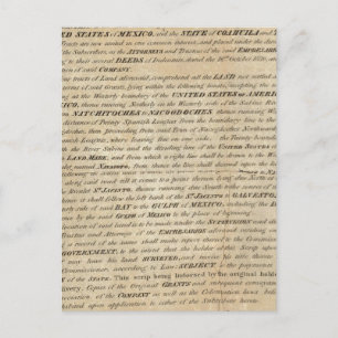 Cartão Postal Galveston Bay e Texas Land Company