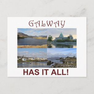 Cartão Postal Galway tem tudo!