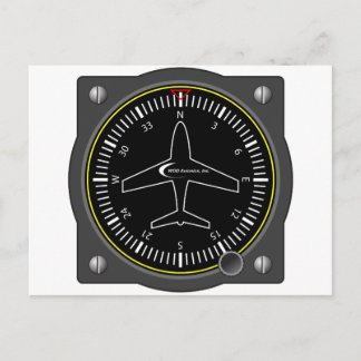 Cartão Postal Gama de Cabeçalho da Aviação