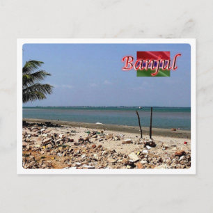 Cartão Postal Gâmbia - Barra -