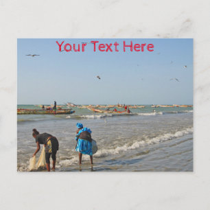 Cartão postal Gâmbia Personalizável
