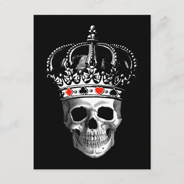 Cartão Postal Gambling King (Frente)