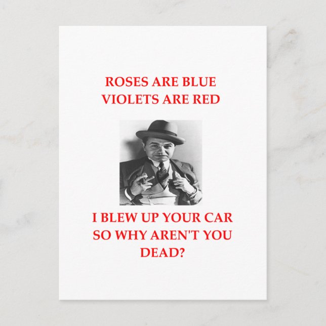 Cartão Postal gamgster love 5 (Frente)