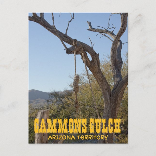 Cartão postal Gammons Gulch Souvenir (Frente)