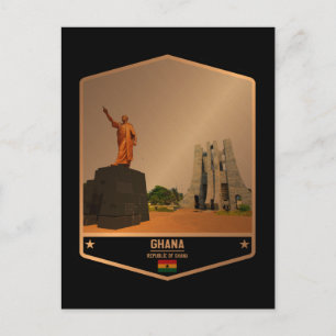 Cartão Postal Gana