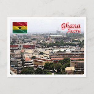 Cartão Postal Gana - Accra Norte -