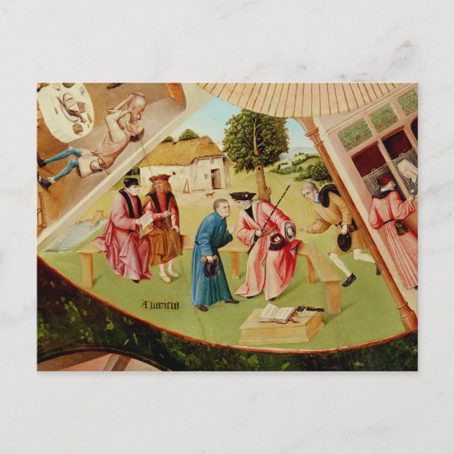 Cartão Postal Ganância (Frente)