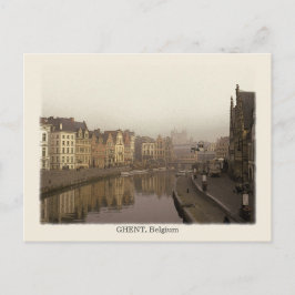 Cartão Postal Gand, Estilo de Vintage