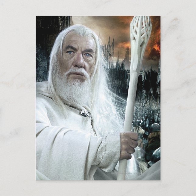 Cartão Postal GANDALF™ com Funcionarios (Frente)