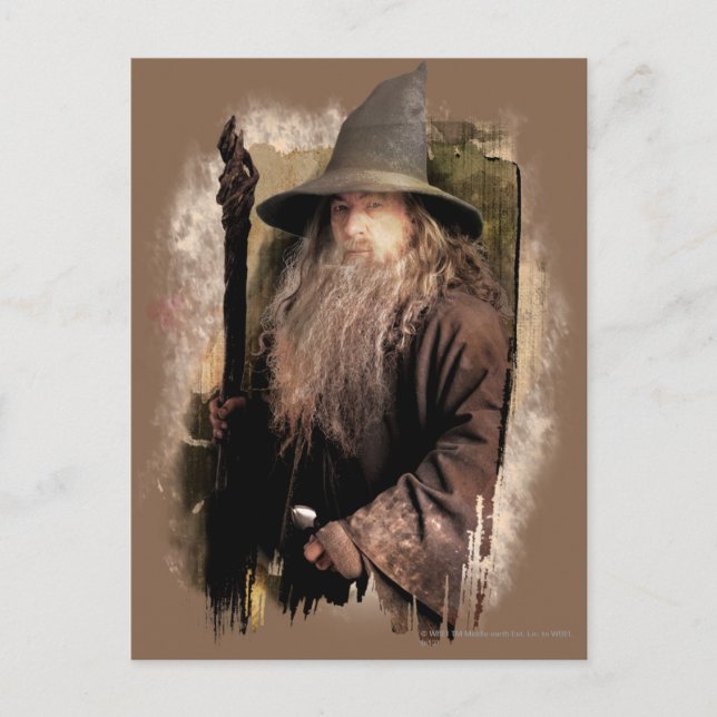 Cartão Postal Gandalf com Funcionarios (Frente)