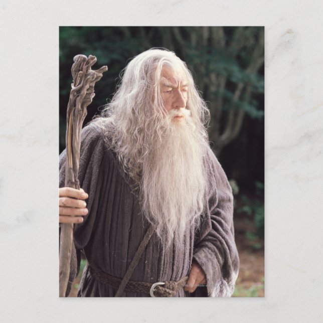 Cartão Postal GANDALF™ em pé (Frente)