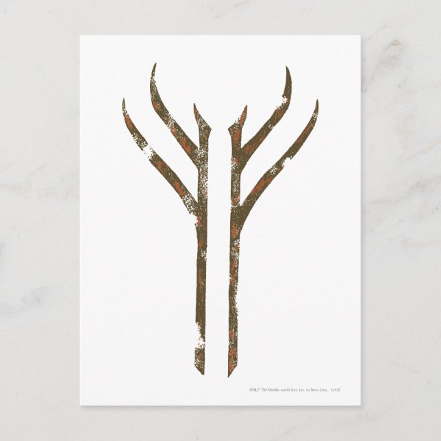 Cartão Postal GANDALF™ Rune (Frente)