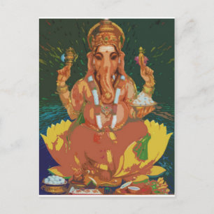 Cartão Postal Ganesha