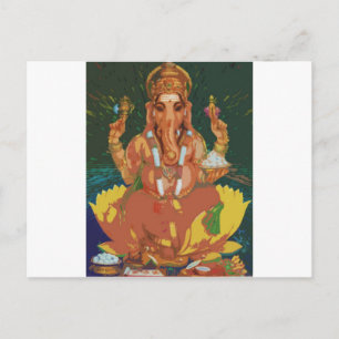 Cartão Postal Ganesha