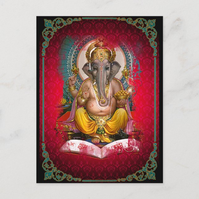 Cartão Postal Ganesha - Cartão-postal (Frente)