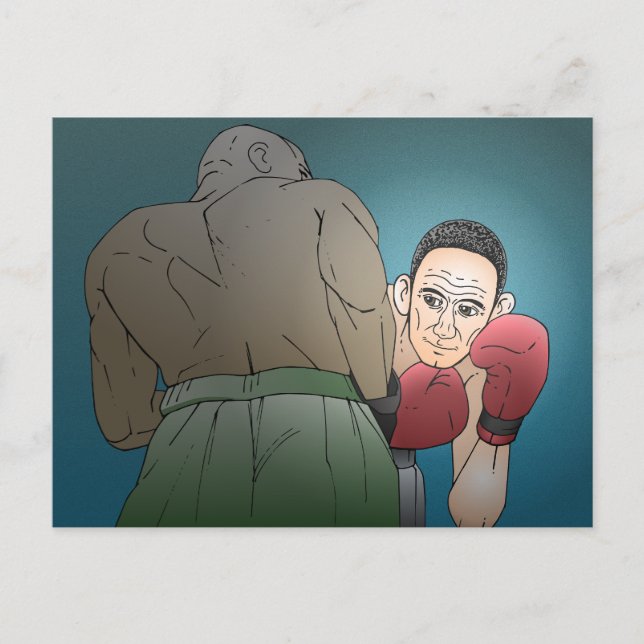 Cartão Postal Ganhar ou Perder (Frente)