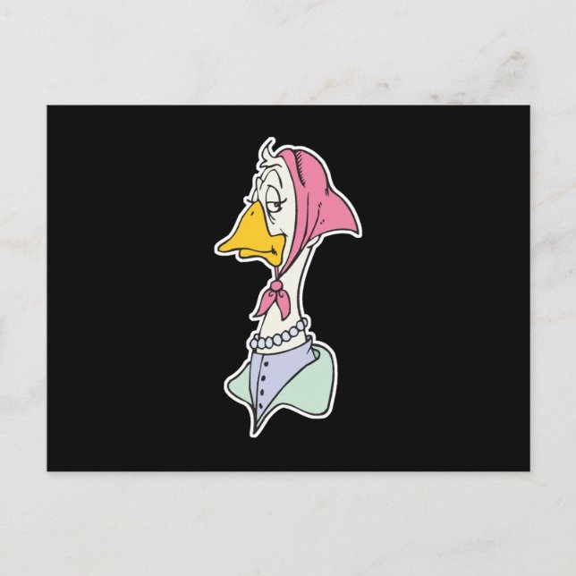 Cartão Postal ganso da mãe (Frente)