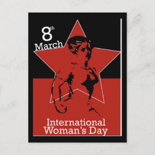 Cartão Postal Garcya_greeting_card03 Dia Internacional das Mulhe