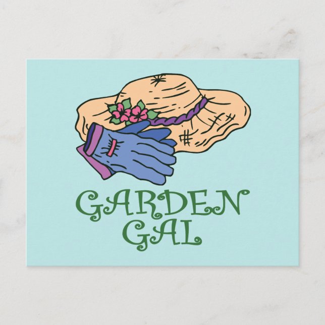 Cartão Postal Garden Gall (Frente)