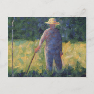 Cartão Postal Gardener - Georges Seurat