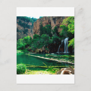 Cartão Postal Garganta de suspensão Colorado de Glenwood do lag