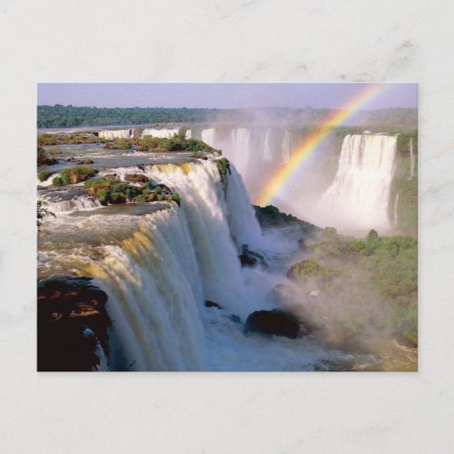 Cartão Postal Garganta do diabo, Argentina (Frente)