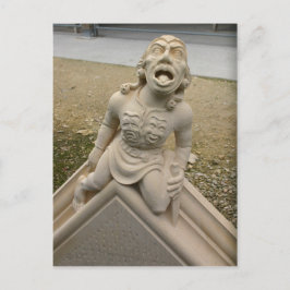 Cartão Postal Gargoyle - York Cathedral