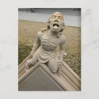 Cartão Postal Gargoyle - York Cathedral