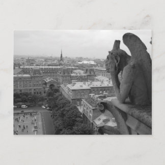 Cartão Postal Gárgula 2 de Notre Dame