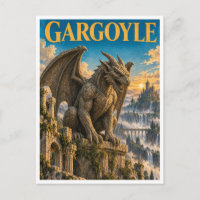 Gárgula, Monstro de Fantasia Gótica