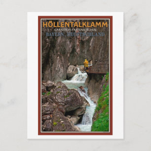 Cartão Postal Garmisch - Höllentalklamm