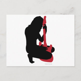 Cartão Postal Garota