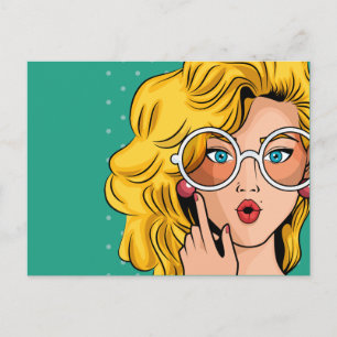 Cartão Postal Garota #1