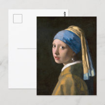 Garota com pérolas | Johannes Vermeer |