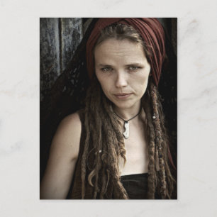 Cartão Postal Garota do Cemitério