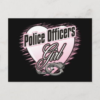 Cartão Postal Garota dos Policiais