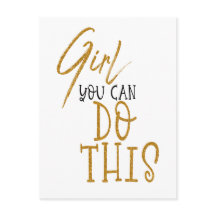 Garota, Você Pode Fazer Esta Citação Estimulante D