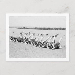 Cartão Postal Garotas Dançantes dos Anos 1920