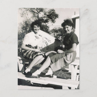 CARTÃO POSTAL GAROTAS DE 1950 #14