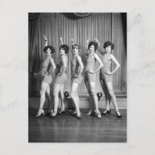 Cartão Postal Garotas do Coro, 1927